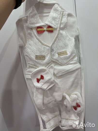 Комплект на выписку для мальчика