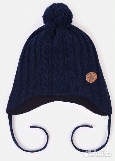 Шапка весна-осень на мальчика 46-48