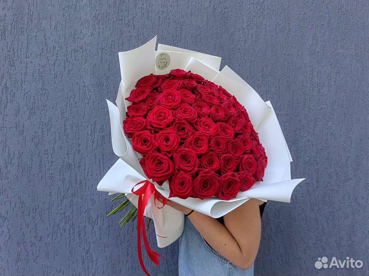 51 роза Цветы с доставкой