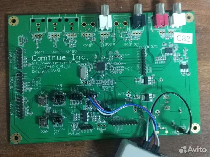 Comtrue CT7302 DSD PCM отладочная плата