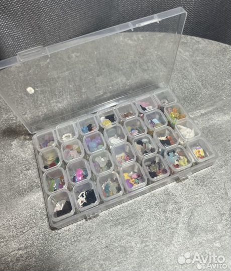 Набор объемных фигурок для декора маникюра