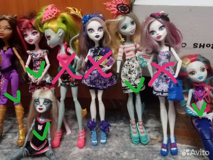 Куклы монстер хай