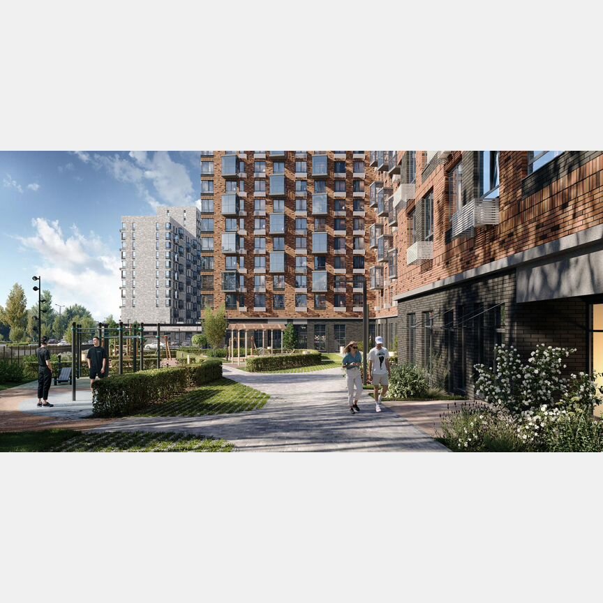 1-к. квартира, 32,3 м², 3/17 эт.