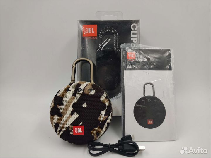 Новая беспроводная колонка JBL clip 3