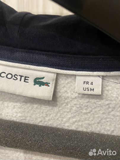 Толстовка на молнии Lacoste