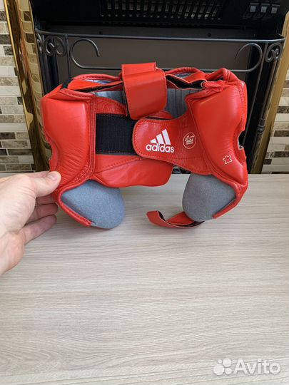 Боксерский шлем adidas aiba размер S