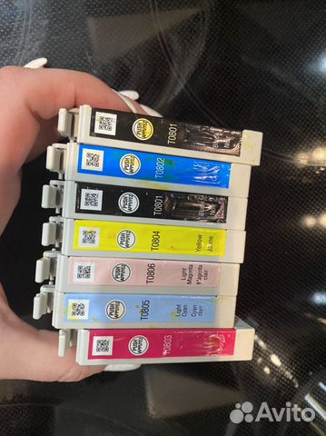 Краска цветная, картриджи дляфотопечати