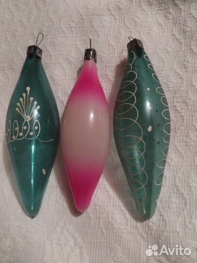 Ёлочные игрушки СССР