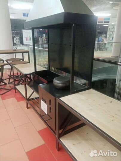 Мангал, зона барбекю