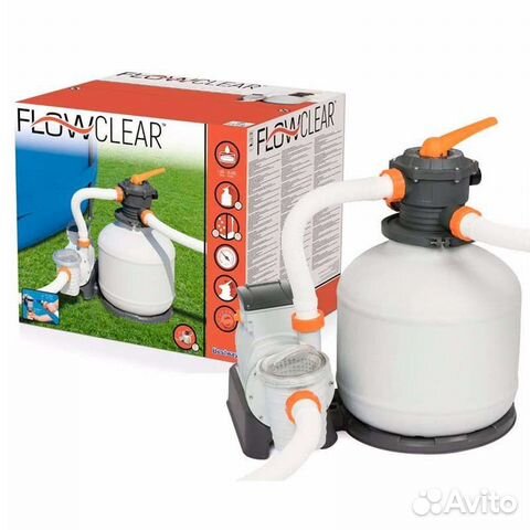 58486 BestWay Песочный фильтр-насос 11355 Л. Ч