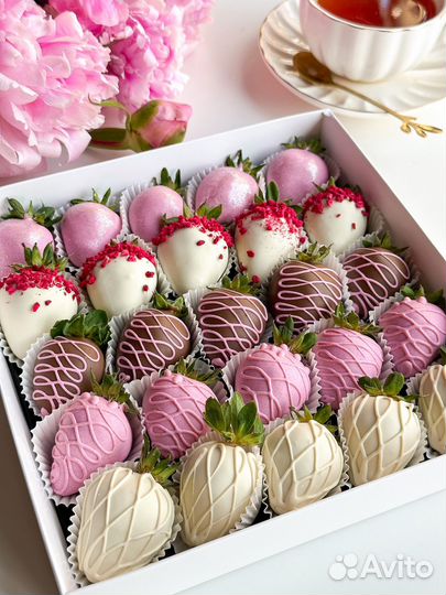 Клубника в шоколаде доставка подарок