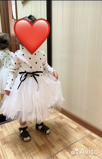 Платье для девочки 86