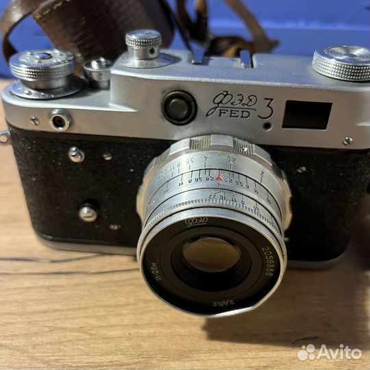 Плёночный фотоаппарат фэд 3/ fed 3