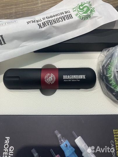 Машинка для тату набор Dragonhawk Atom M8