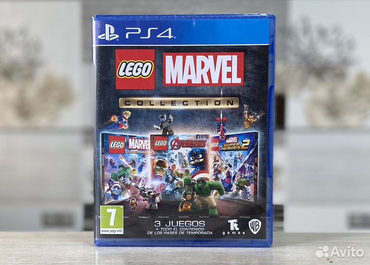 Lego Marvel Collection (Новый Диск) Sony PS4 Рус
