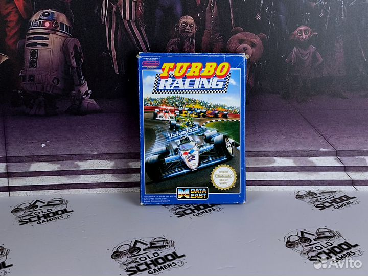 Картриджи NES Turbo Racing