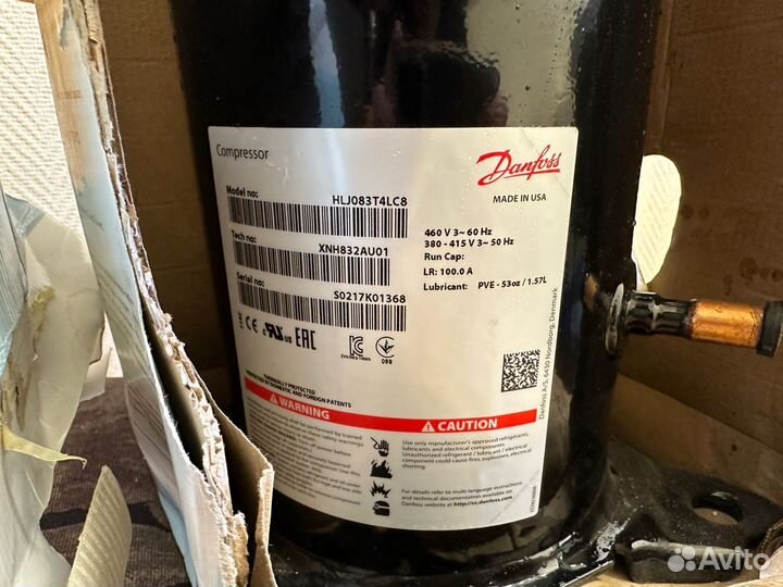 Спиральный компрессор Danfoss