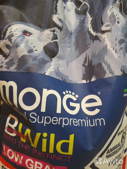 Сухой корм для собак и кошек Monge, Gemon и др