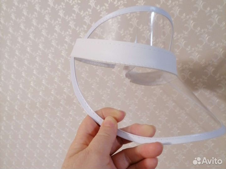 Кепка козырек прозрачный