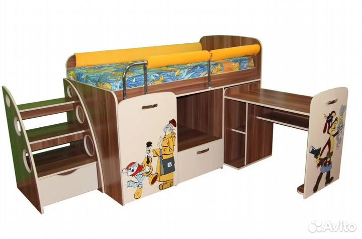 Продам детскую кровать с ортопед. матрасом