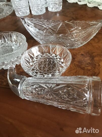 Хрустальная посуда СССР