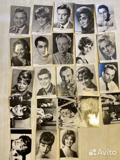 Фотографии артистов СССР