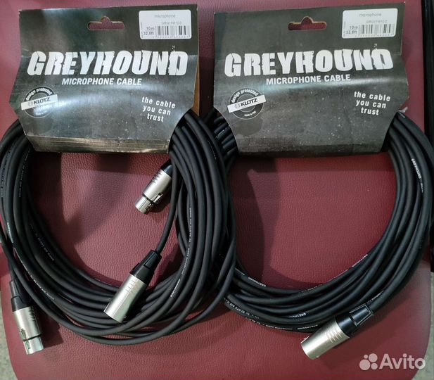 Микрофонный кабель Klotz GRG1FM10.0 Greyhound