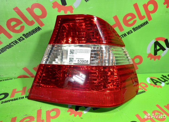 Фонарь BMW 3-series E46 правый