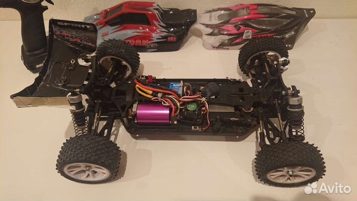 Радиоуправляемая модель vrx racing spirit 1/10