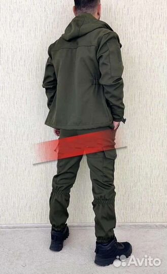Костюм горка 8 олива на флисе костюм демисезонный