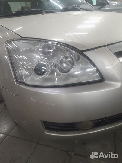 Полировка фар путём химической обработки