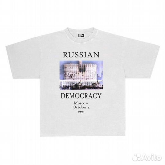 Футболка Russian Democracy y2k