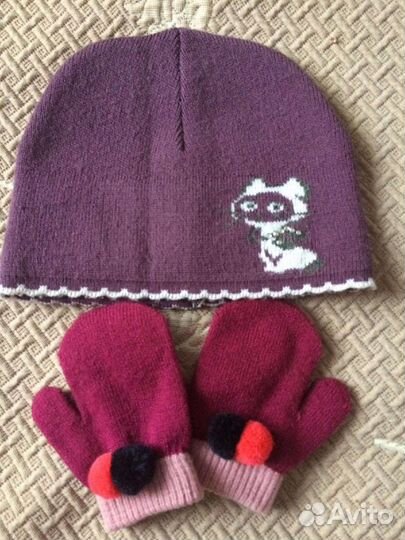 Шапки на 3-7 лет, манишка, шлем поддева