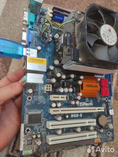 Материнская плата AMD в сборе