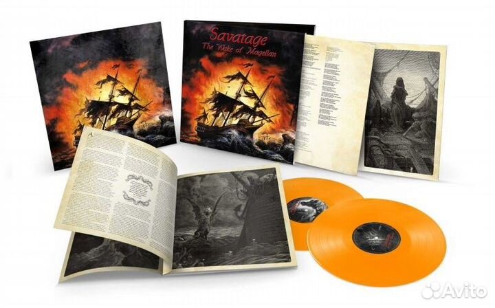 Savatage - The Wake Of Magellan новый запечатан
