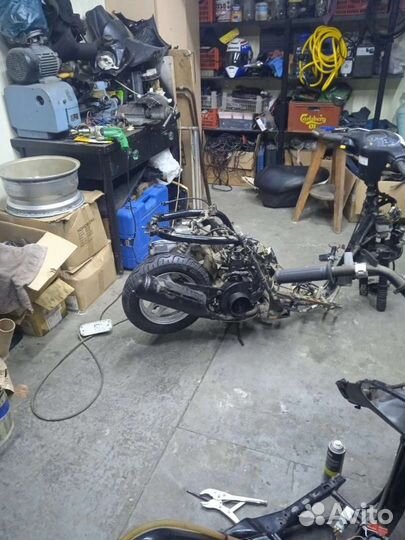 Honda dio af68 разбор