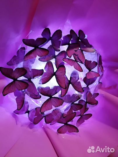 Светящиеся букеты