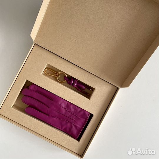 Перчатки женские натуральная кожа zara