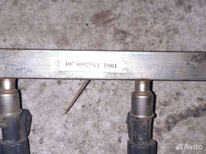 Топливная рампа chery fora