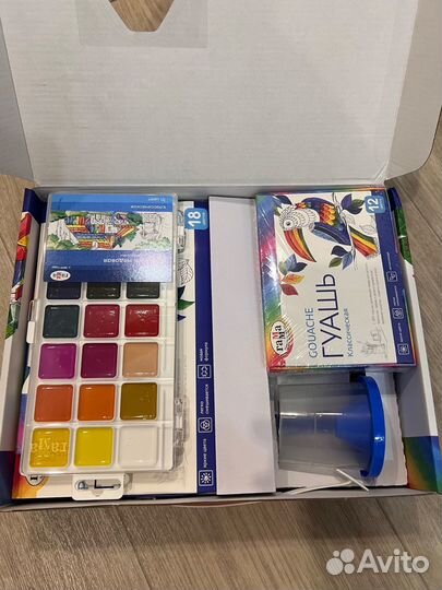 Детский набор для рисования, лепки
