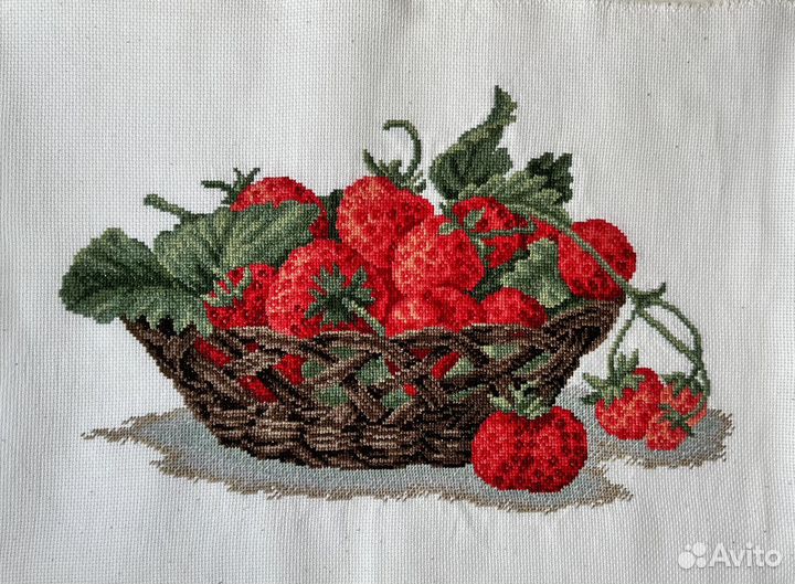 Картина вышитая крестом 