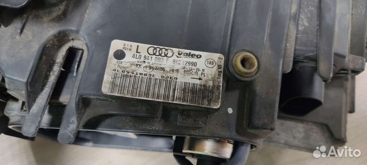 Фара левая правая Audi q7 4l адаптив, ксенон