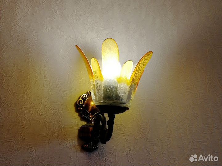 Люстра+2светильника