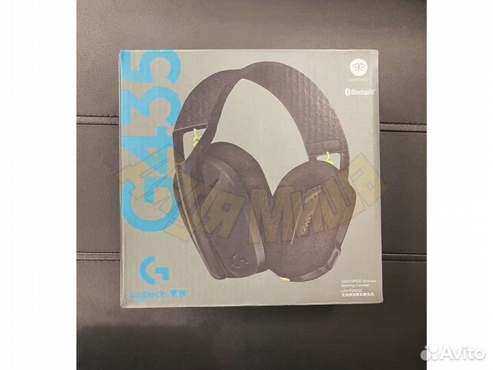 Беспроводные наушники Logitech G435 черный