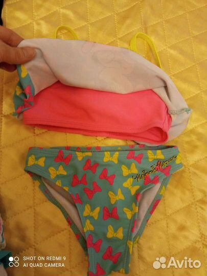 Купальники для девочки, размеры 92,98