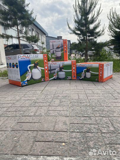 Песочный фильтр-насос для бассейна Bestway