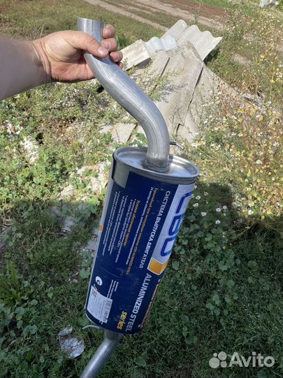 Глушитель CBD230.007 лада калина 1 1117 1118