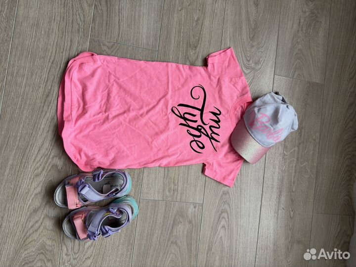 Вещи пакетом 110-116 размер, обувь 28р