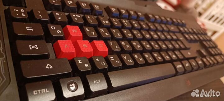Игровая клавиатура проводная А4 Tech bloody Q100