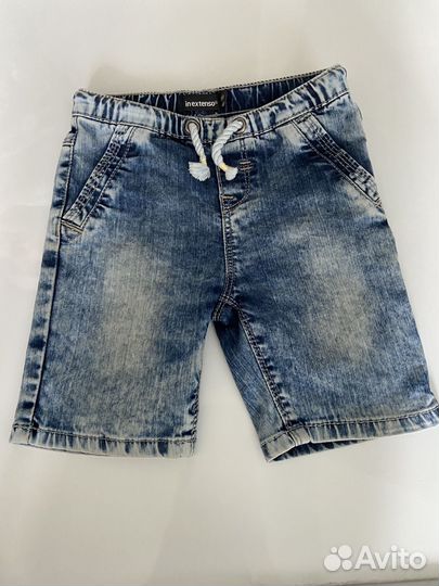 Джинсовые шорты на мальчика